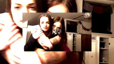 Екі сексуалды брюнетка эмоционалды трусики бейбақтардың қызық қаншық қалады